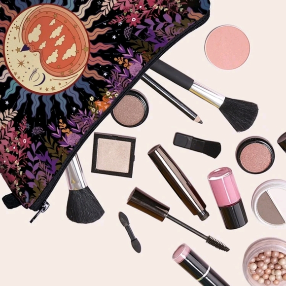 Shining Sun & Moon Zipper Pouch - Picture 2 of 5